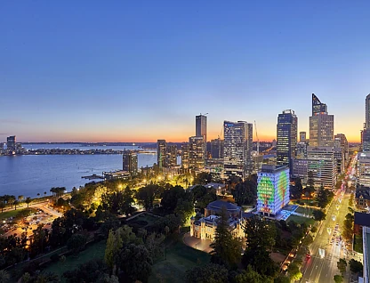 152/22 St Georges Terrace, Perth, Perth CBD, 4房, 4浴, Apartment
