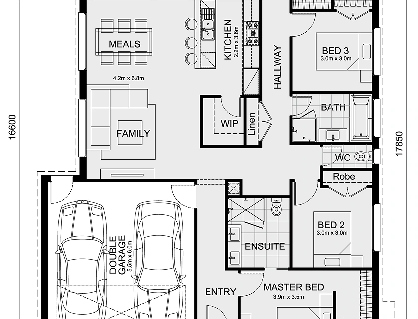 LOT 1012 KALIS  WAY, Rockbank, Western Region, 4 ห้องนอน, 2 ห้องน้ำ, House