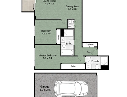 4062/37C Harbour Road, Hamilton, Brisbane - Northern Region , 2 habitaciones, 2 baños, Apartment