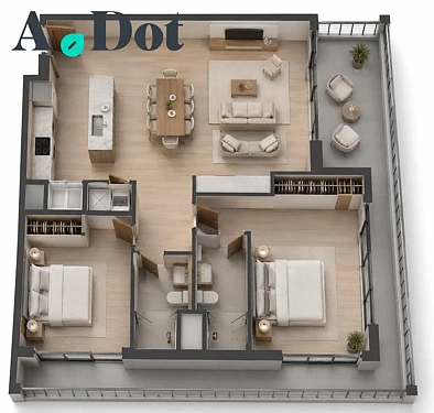 20C Hasluck Street, Rouse Hill, NSW 2155, 2房, 2浴, Apartment