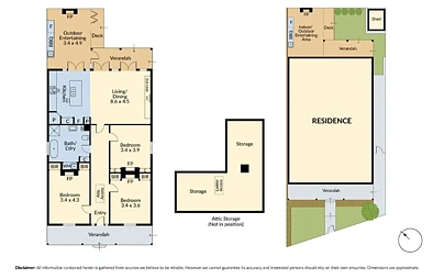 60 Railway Place, Williamstown, VIC 3016, 3房, 1浴, House