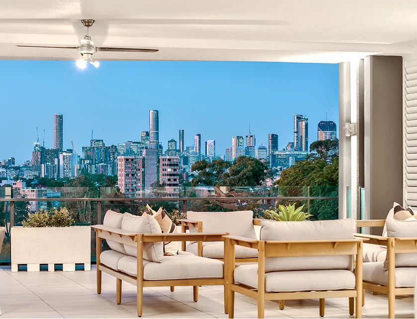 2/288-294 Swann Road, St Lucia, Brisbane Western Region, 4 غرف, 4 حمامات, Apartment