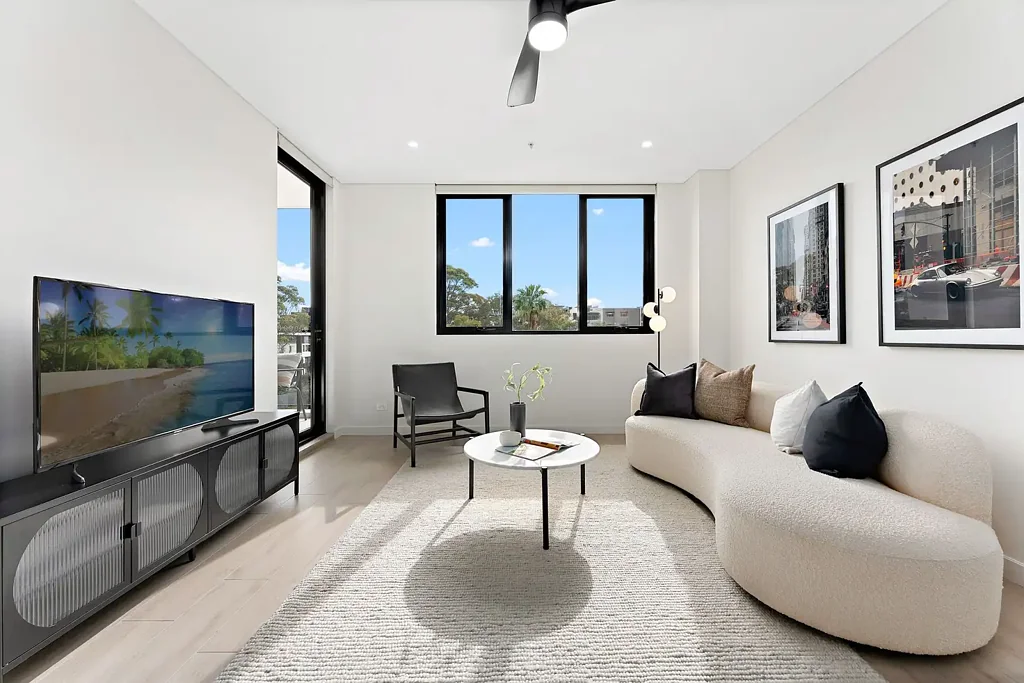 Lane Cove 2कमरा Near New Luxury, Top Floor Customised Apartment