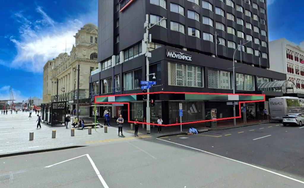 Auckland Central  PRIME CORNER WITH ENDLESS FOOT TRAFFIC