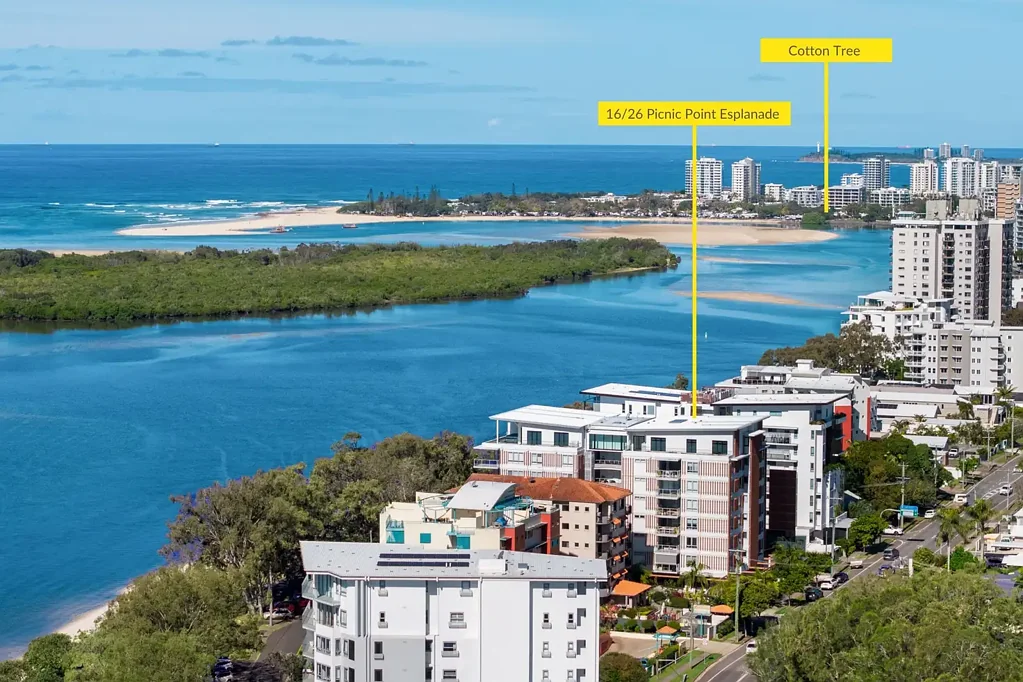 Maroochydore 3房  Elevated Coastal Living at 'The Ivy' Along Picnic Point Esplanade
