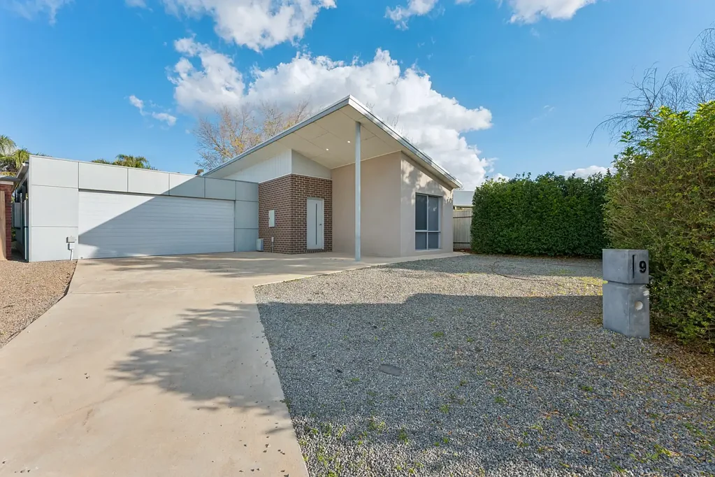 Ultra modern three bedroom home.