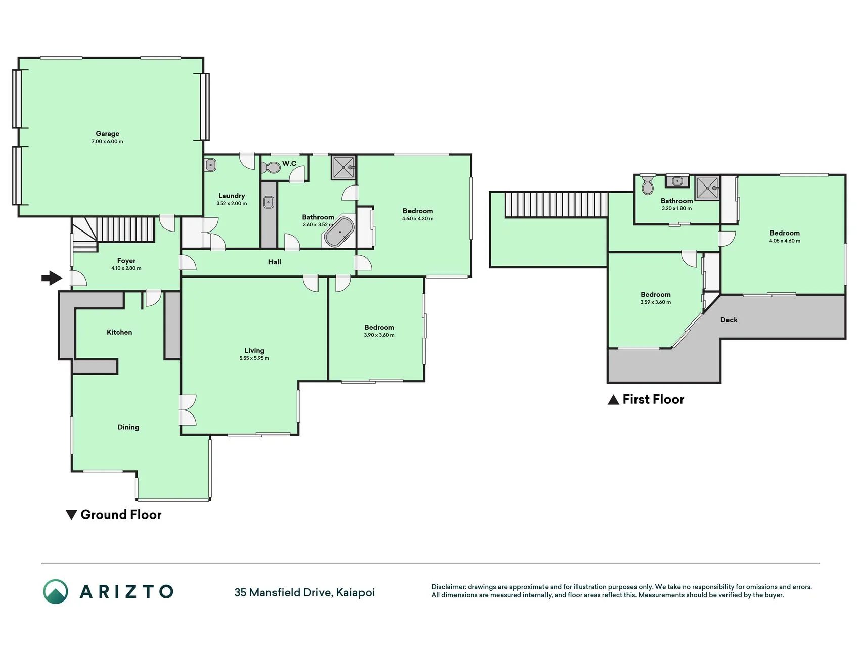 35 Mansfield Drive, Kaiapoi, Waimakariri District, Canterbury, 4房, 2浴, House