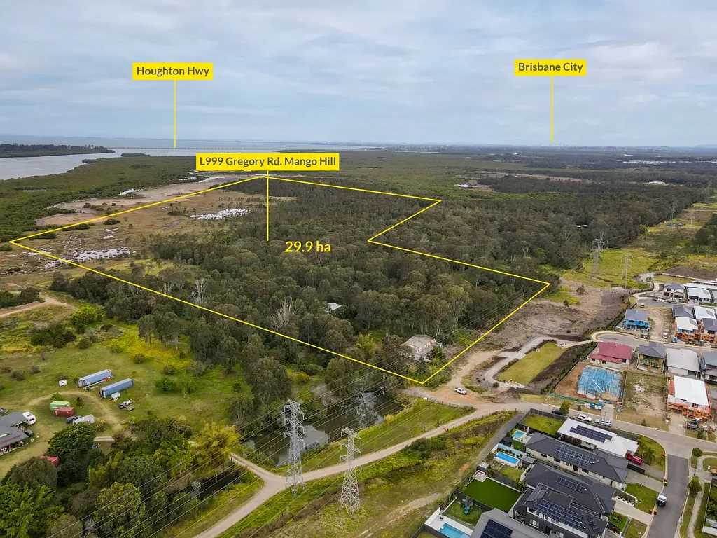 Mango Hill Mango Hill 核心地段罕见的 28.19 公顷土地持有 Rare 28.19ha Landholding in the Heart of Mango Hill