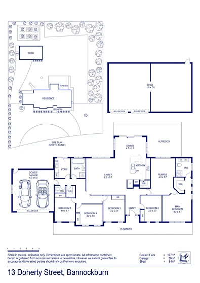 13 Doherty Street, Bannockburn, VIC 3331, 5 slaapkamers, 2 badkamers, House