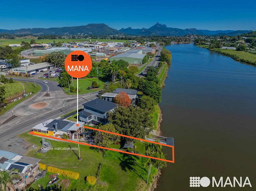 South Murwillumbah 1બેડરૂમ Rare Commercial Use Riverfront Property