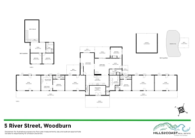 5 River Street, Woodburn, NSW 2472, 9 slaapkamers, 8 badkamers, House