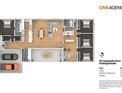 39 COPPABELLA DRIVE, Gobbagombalin, Riverina, 4房, 2浴, House