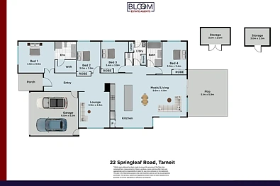 22 Springleaf road, Tarneit, VIC 3029, 4房, 2浴, House