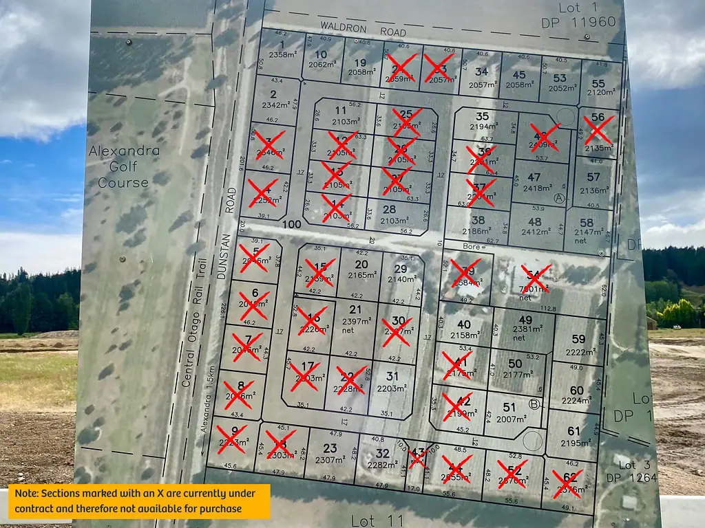 Alexandra  Half-Acre Serviced Blocks, Dunstan Road