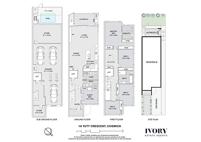 1A Tutt Crescent, Chiswick, NSW 2046, 5 Bedrooms, 3 Bathrooms, Apartment
