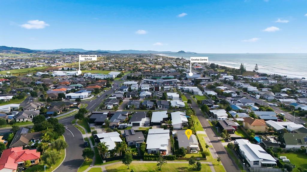Papamoa 3房  Parkside Living Just Moments from the Beach
