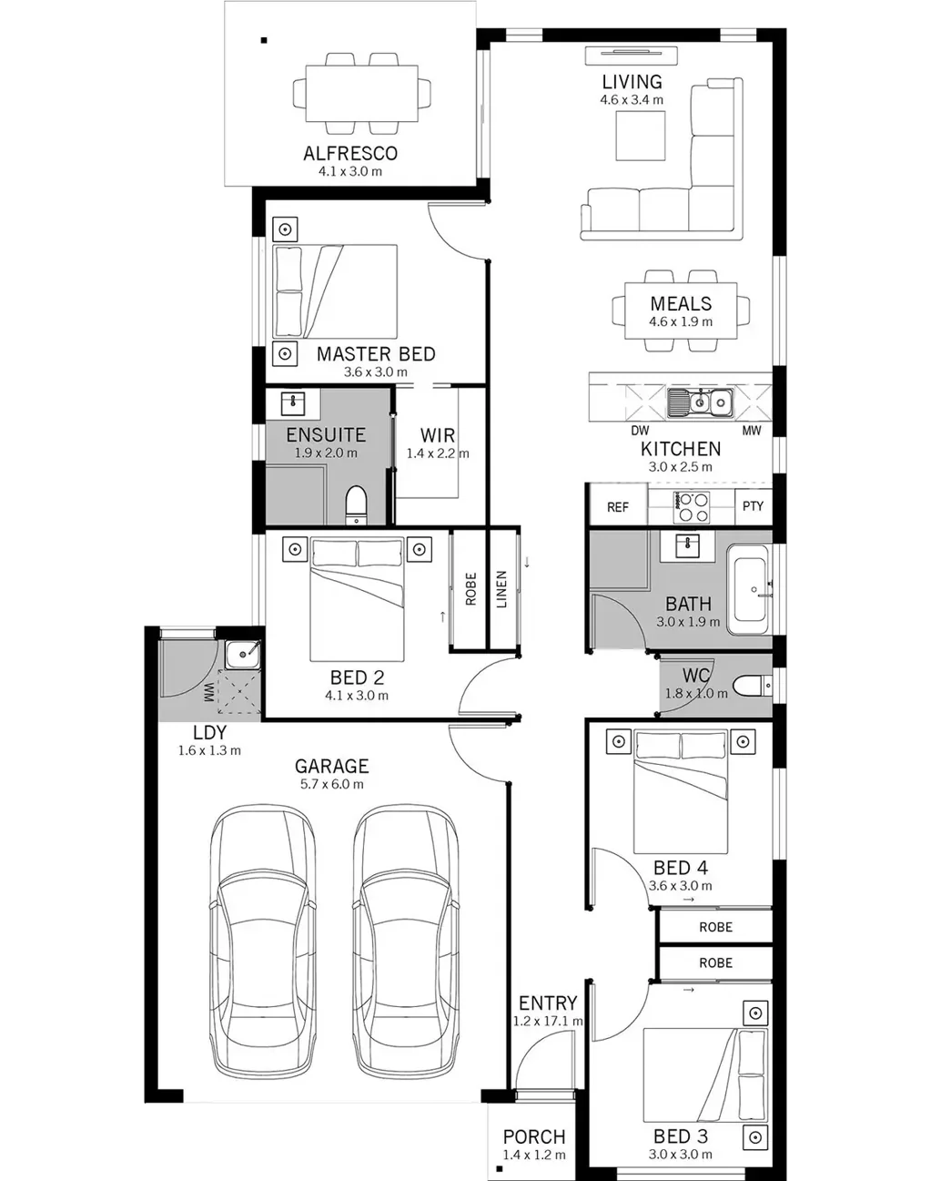 地址保密, Logan Reserve, QLD 4133, 4房, 2浴, House