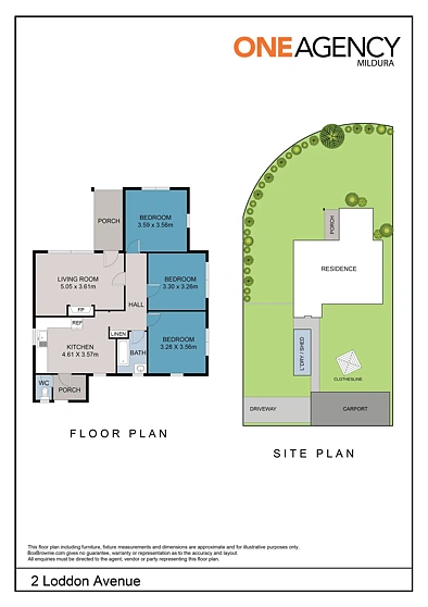 2 Loddon Avenue, Red Cliffs, VIC 3496, 3 Bedrooms, 1 Bathrooms, House