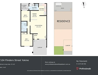 9/104 Flinders Street, Yokine, WA 6060, 2 રૂમ, 1 બાથરૂમ, House