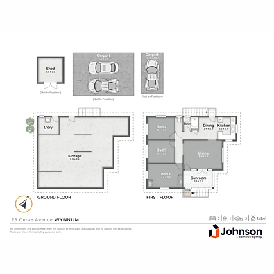 25 Curve Avenue, Wynnum, QLD 4178, 3 slaapkamers, 1 badkamers, House