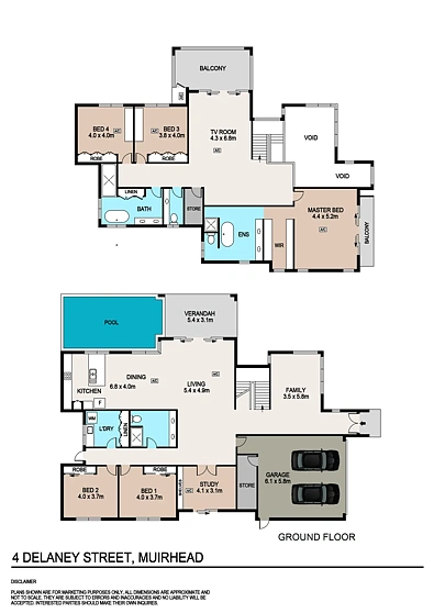 4 Delaney Street, Muirhead, NT 810, 5房, 3浴, House