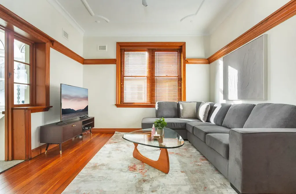 FURNISHED LARGE 2 BEDROOM APARTMENT + SEPERATE WORK  ROOM/SUNROOM
