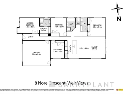 8 Nore Crescent, Weir Views, North West Melbourne, 4 Kuwarto, 2 Banyo, House