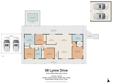 98 Lynne Drive, Curra, QLD 4570, 4 રૂમ, 2 બાથરૂમ, House