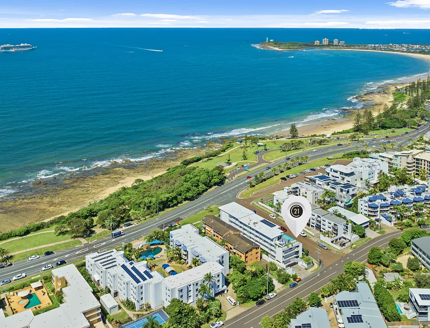 1/18 Edward Street, Alexandra Headland, Sunshine Coast, 3 कमरे, 2 बाथरूम, Unit