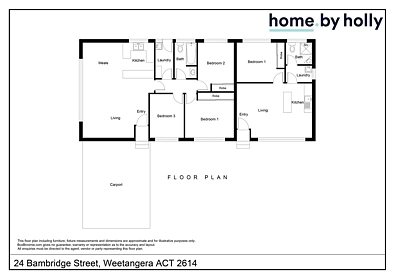 24 Bambridge Street, Weetangera, ACT 2614, 4 Schlafzimmer, 2 Badezimmer, House