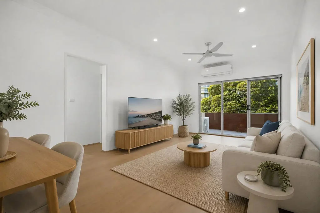 Rockdale 2कमरा Stylishly Updated Apartment with Two Car Parking in a Prime Rockdale Setting