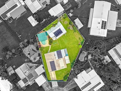 White Rock 3Moenga 1126m² Fully Fenced Block + 4 Bay Shed + Pool