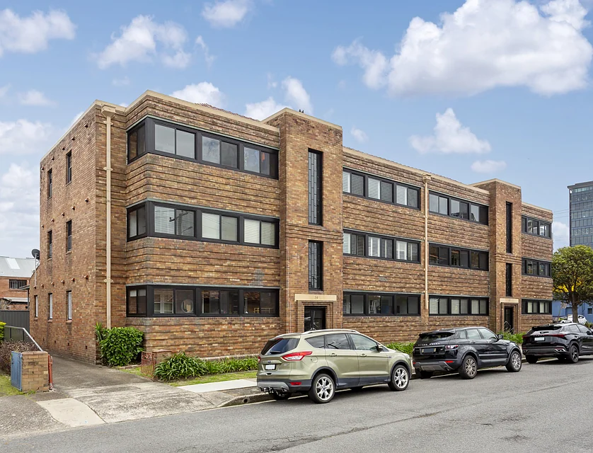 6/32 National Park Street, Hamilton East, Newcastle, 2 غرف, 1 حمامات, Apartment