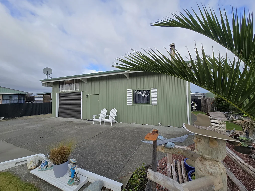 Hokitika 1ਬੈੱਡਰੂਮ Practical pole shed setup