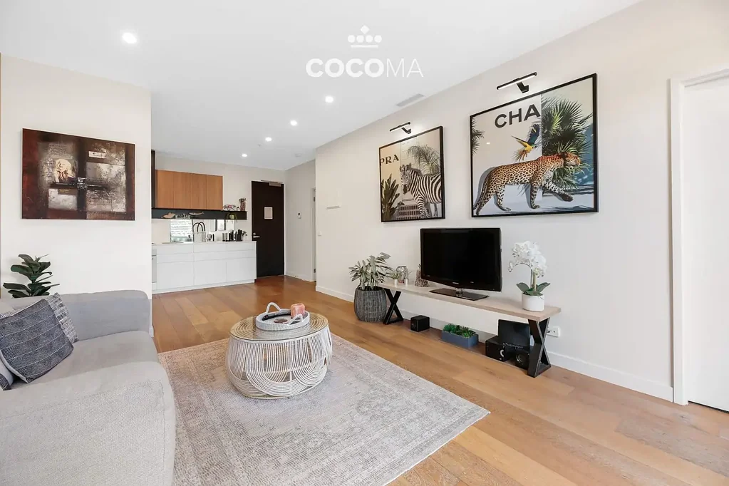 Carnegie 2침실 Well-appointed apartment with secure car space and intercom access