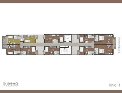 593 Elizabeth Street, Melbourne, Melbourne CBD, 1 غرف, 1 حمامات, Apartment