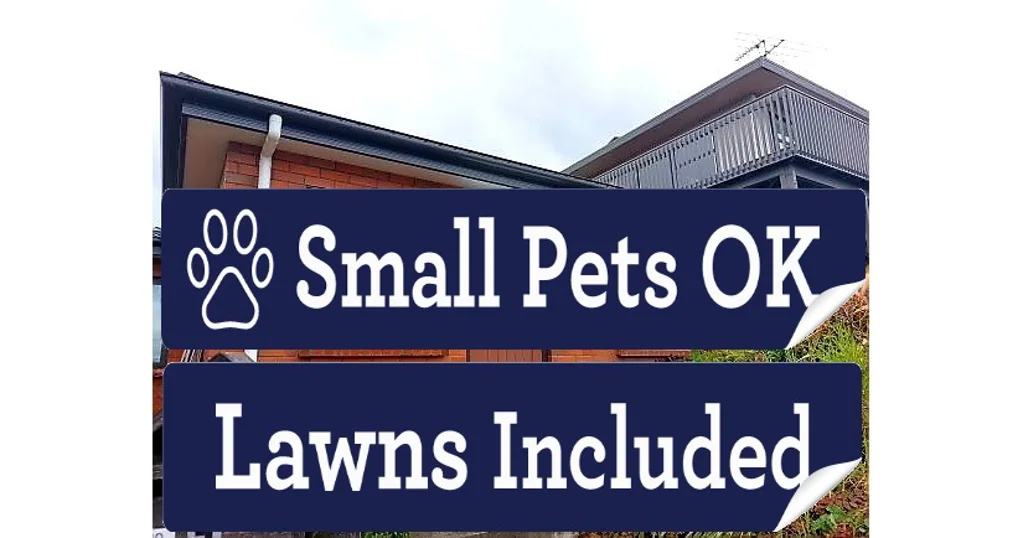 Stand alone 2 Bedroom house with little garden and balcony + Small pet friendly
