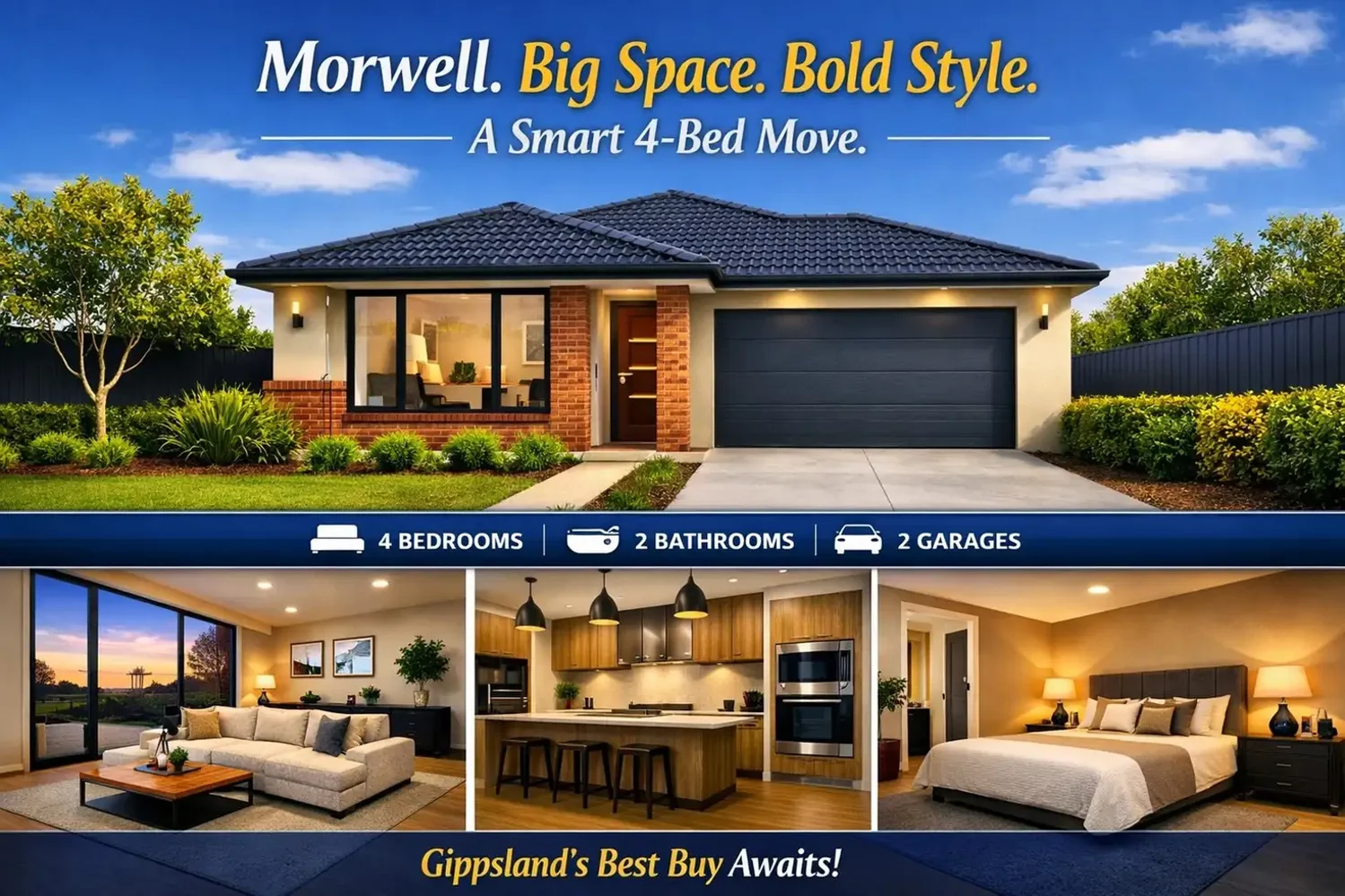 地址保密, Morwell, VIC 3840, 4房, 2浴, House