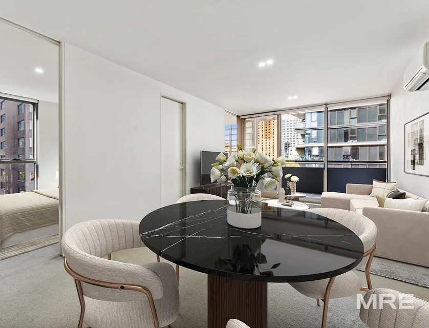 612/74 Queens Road, Melbourne, Melbourne CBD, 2 rūma, 1 rūma horoi, Apartment