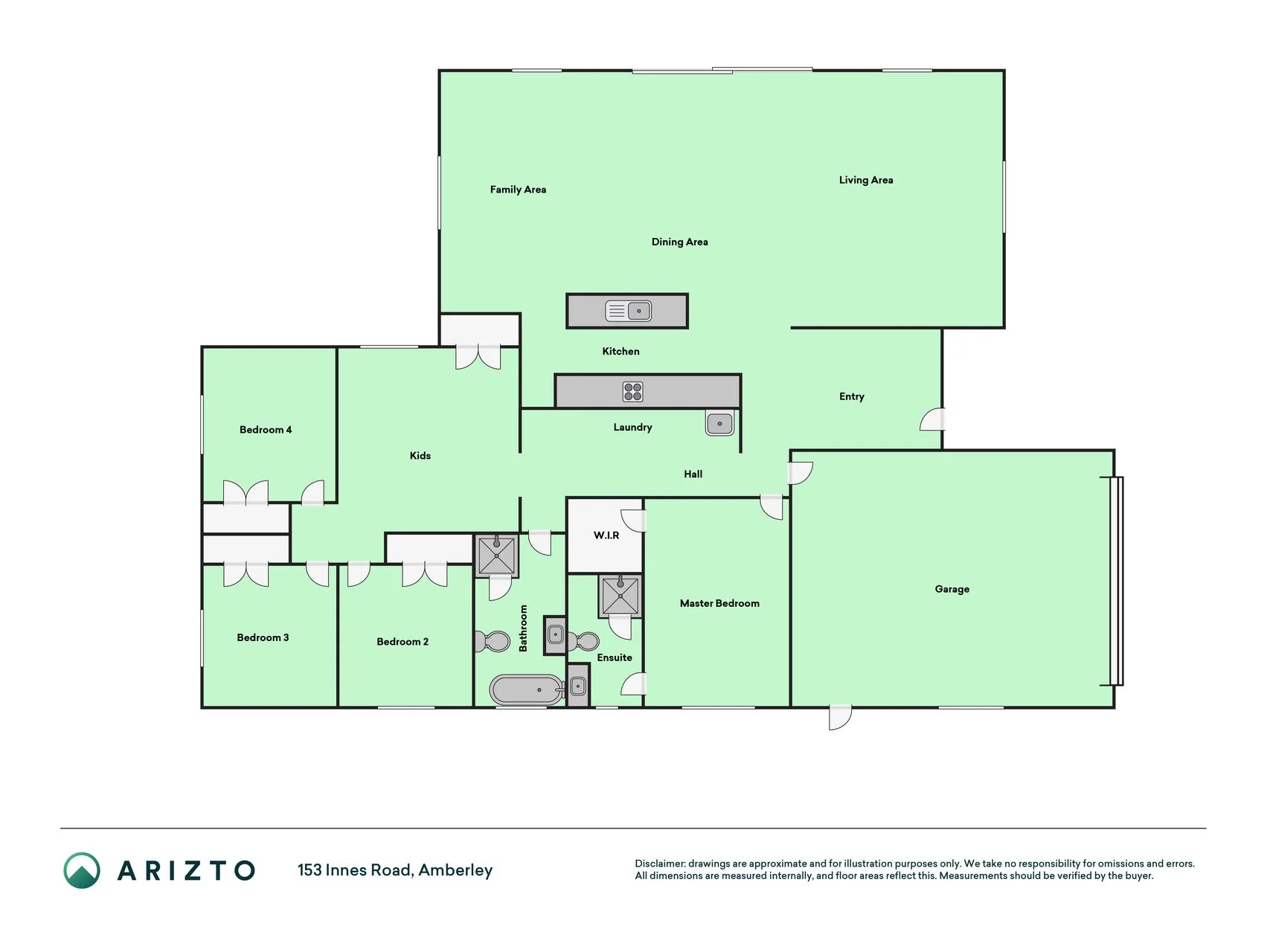 153 Innes Road, Amberley, Canterbury, 4 Schlafzimmer, 2 Badezimmer, Lifestyle Section