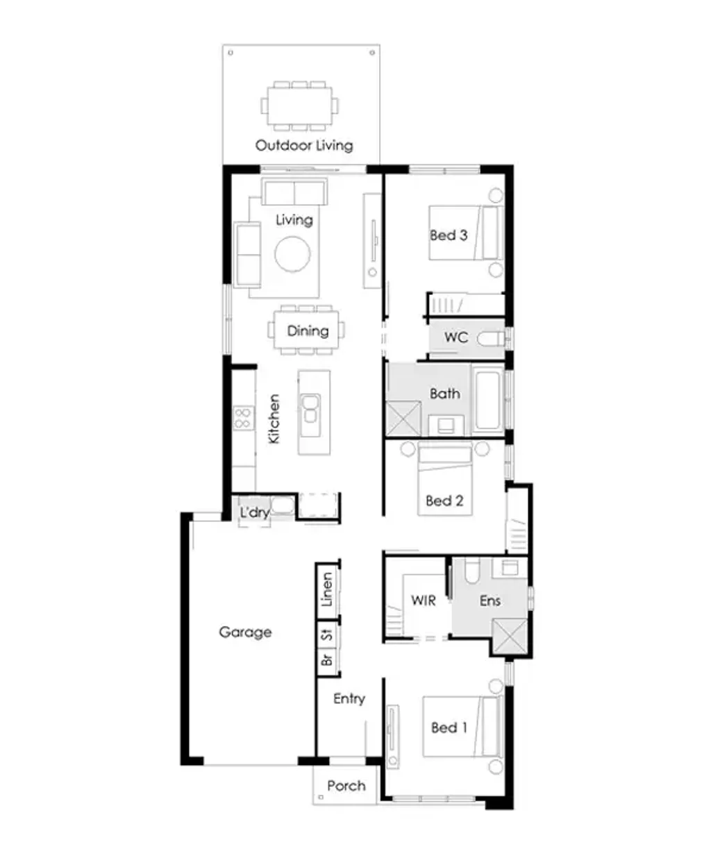 Address Withheld, Walloon, QLD 4306, 3 rūma, 2 rūma horoi, House