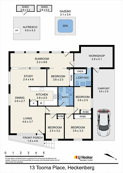 13 Tooma Place, Heckenberg, NSW 2168, 4 Bedrooms, 1 Bathrooms, House