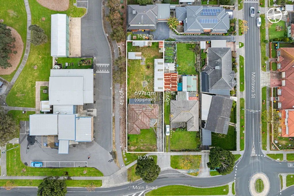 Clayton South 3房 临公园地块，具有卓越的未来潜力 Parkside Landholding with Exceptional Future Potential