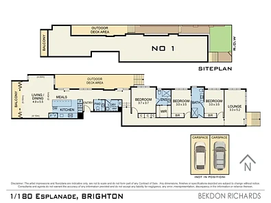 182 Esplanade, Brighton, VIC 3186, 3 phòng ngủ, 3 phòng tắm, Apartment