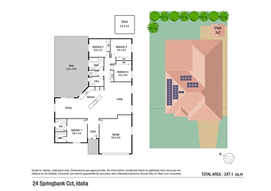 24 Springbank Circuit, Idalia, QLD 4811, 4房, 2浴, House