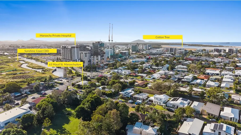 Maroochydore 3ਬੈੱਡਰੂਮ Your Front Row Seat to the Future