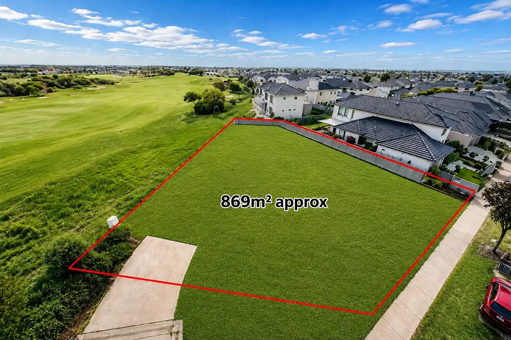 Point Cook Premium 869m² (Approx.) Titled Land with Unobstructed Golf Course Views