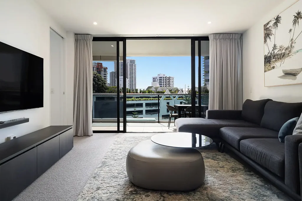 Broadbeach 1બેડરૂમ Elevated Ease: Fully Furnished Luxury in the Heart of Broadbeach