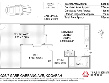 G03/7 Garrigarrang Avenue, Kogarah, St George, 1 રૂમ, 1 બાથરૂમ, Apartment