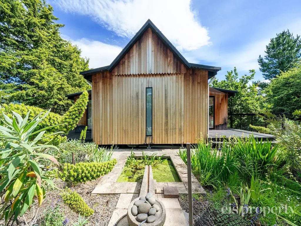 Modern Retreat Surrounded By Nature